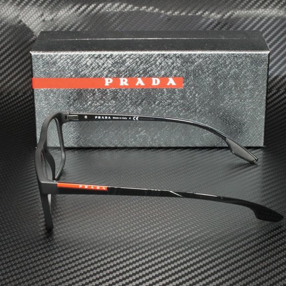 Prada Men's Matte Black Eyeglasses! - Picture 4 of 4